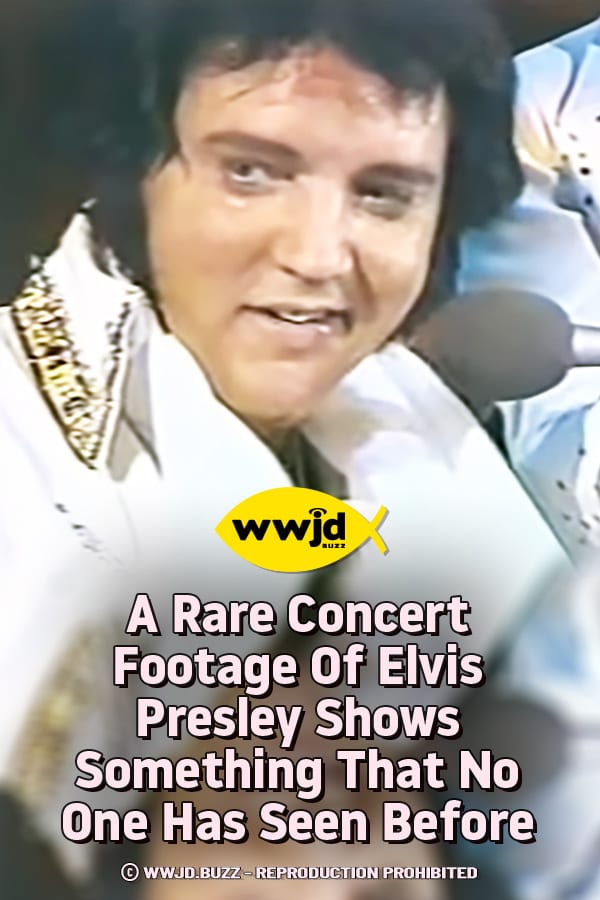 A Rare Concert Footage Of Elvis Presley Shows Something That No One Has Seen Before