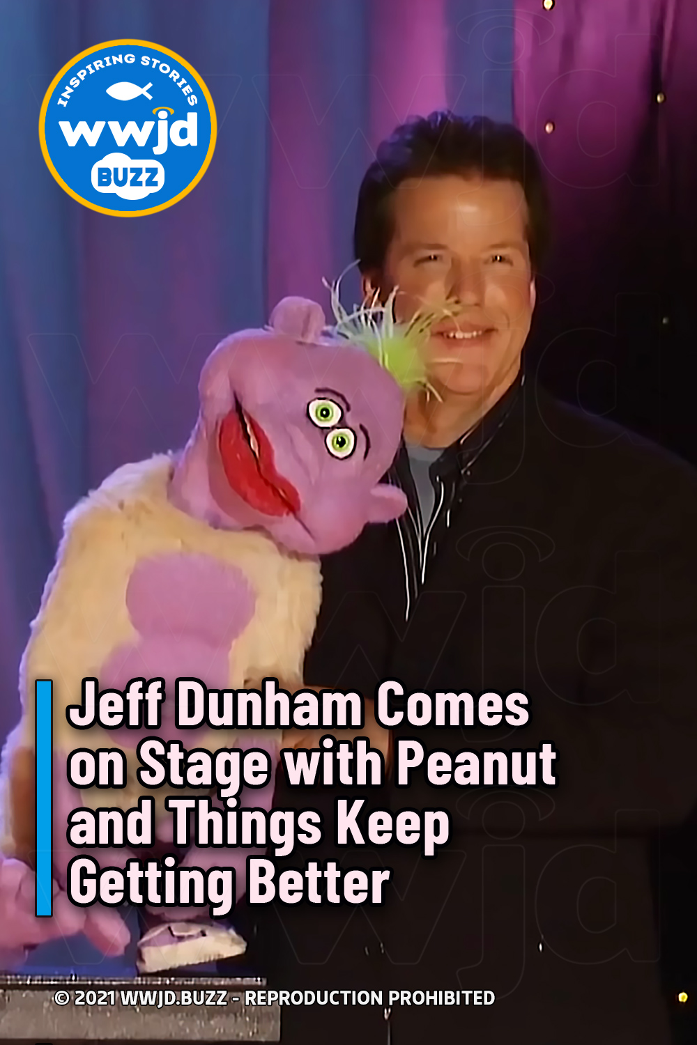 Jeff Dunham Comes on Stage with Peanut and Things Keep Getting Better
