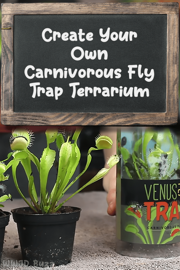 Create Your Own Carnivorous Fly Trap Terrarium