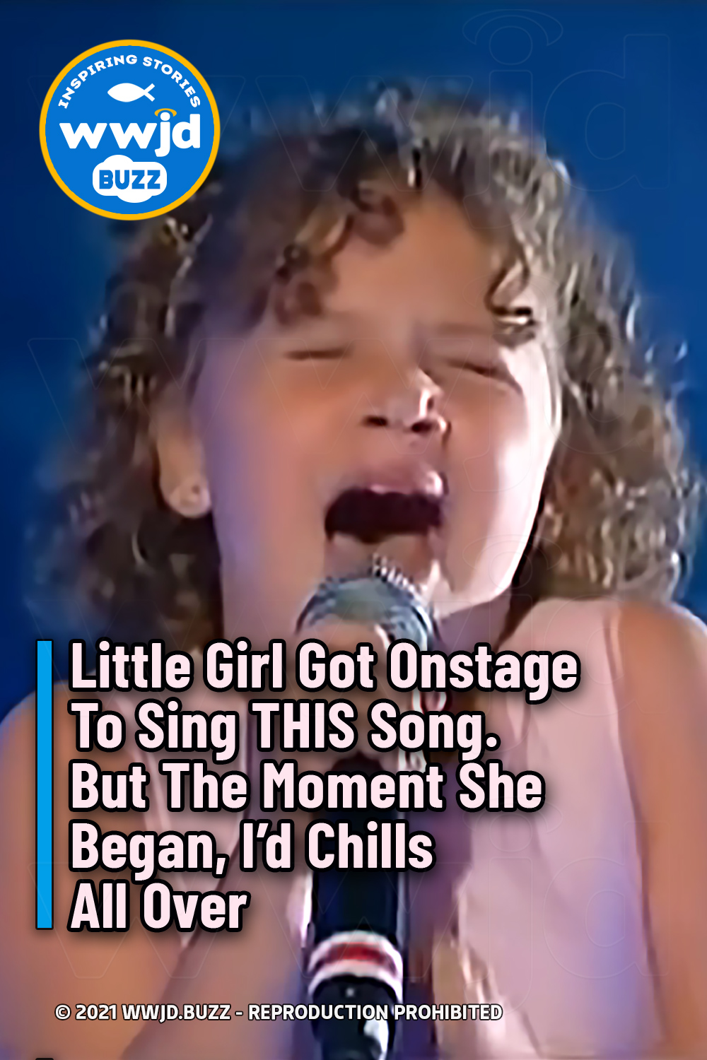 Little Girl Got Onstage To Sing THIS Song. But The Moment She Began, I\'d Chills All Over