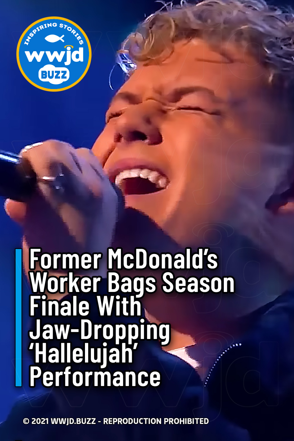 Former McDonald\'s Worker Bags Season Finale With Jaw-Dropping \'Hallelujah\' Performance