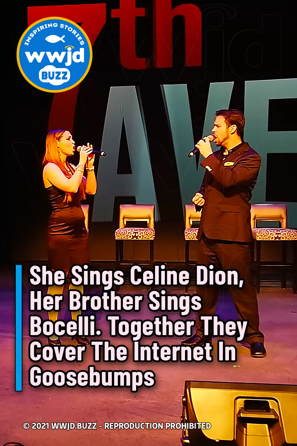 She Sings Celine Dion, Her Brother Sings Bocelli. Together They Cover The Internet In Goosebumps