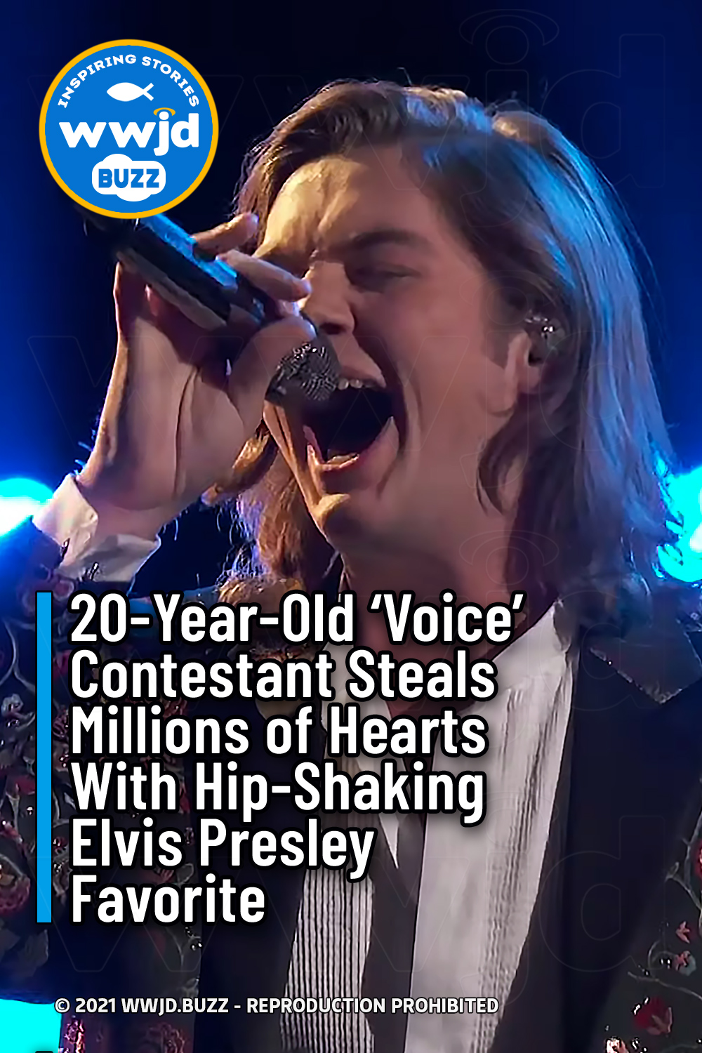 20-Year-Old \'Voice\' Contestant Steals Millions of Hearts With Hip-Shaking Elvis Presley Favorite