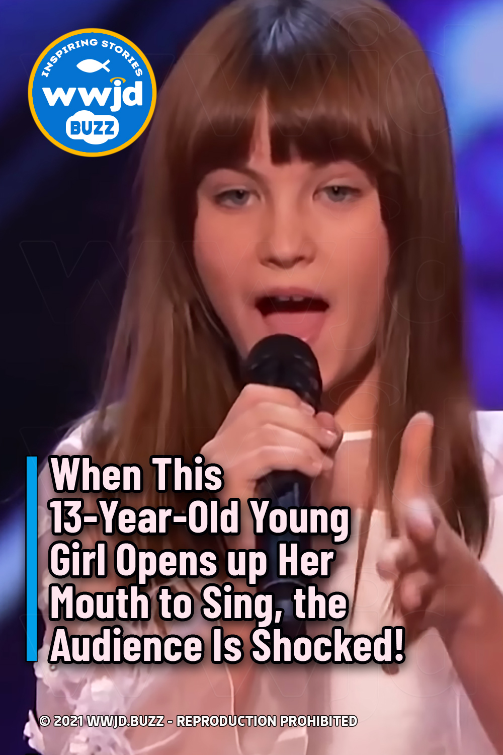 When This 13-Year-Old Young Girl Opens up Her Mouth to Sing, the Audience Is Shocked!