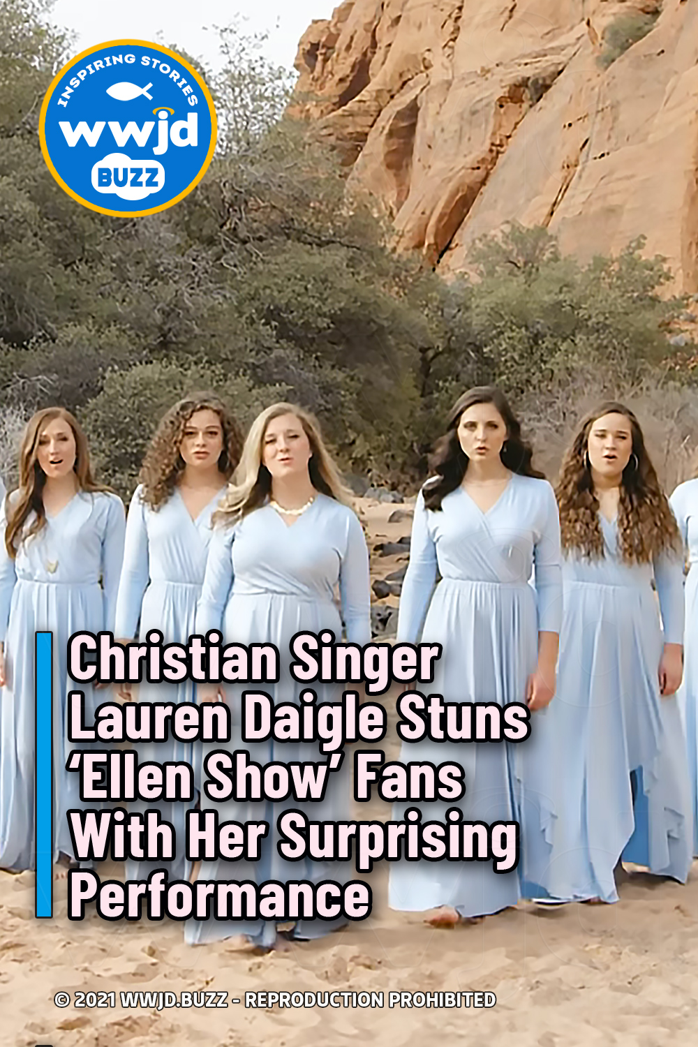 Christian Singer Lauren Daigle Stuns \'Ellen Show\' Fans With Her Surprising Performance