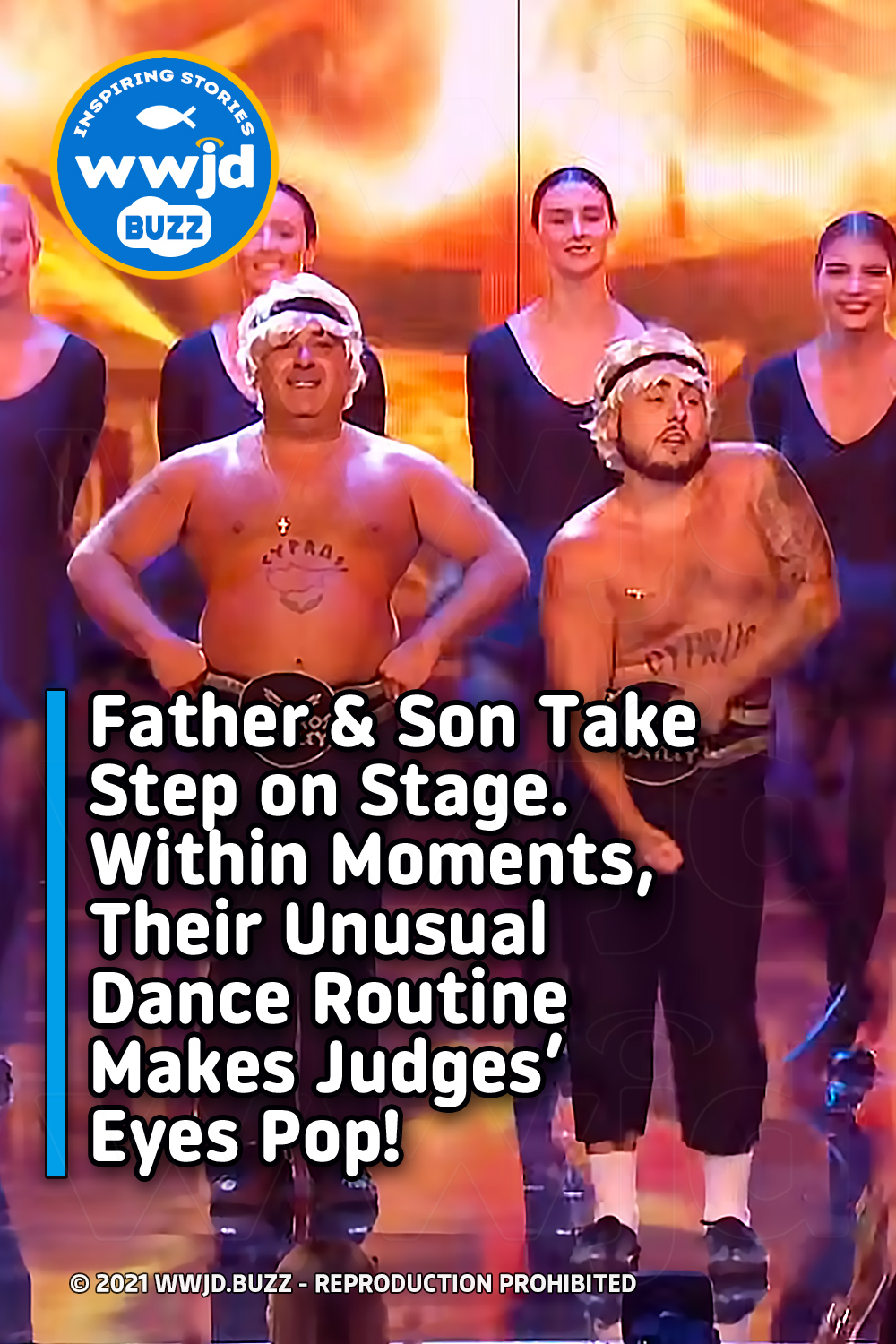 Father & Son Take Step on Stage. Within Moments, Their Unusual Dance Routine Makes Judges\' Eyes Pop!