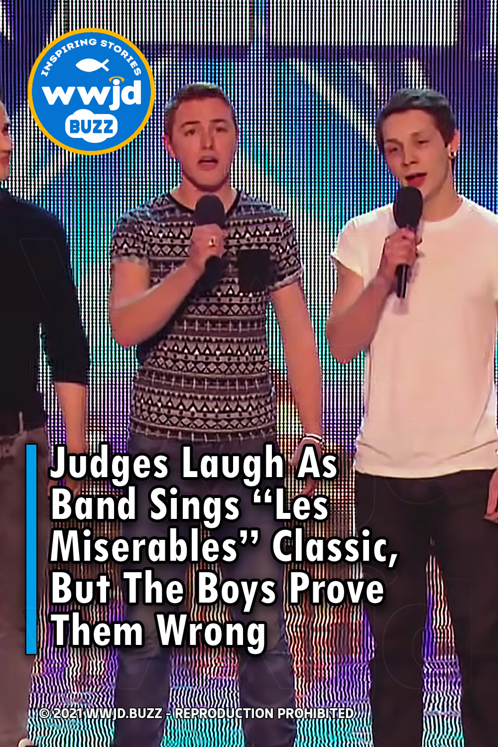 Judges Laugh As Band Sings “Les Miserables” Classic, But The Boys Prove Them Wrong