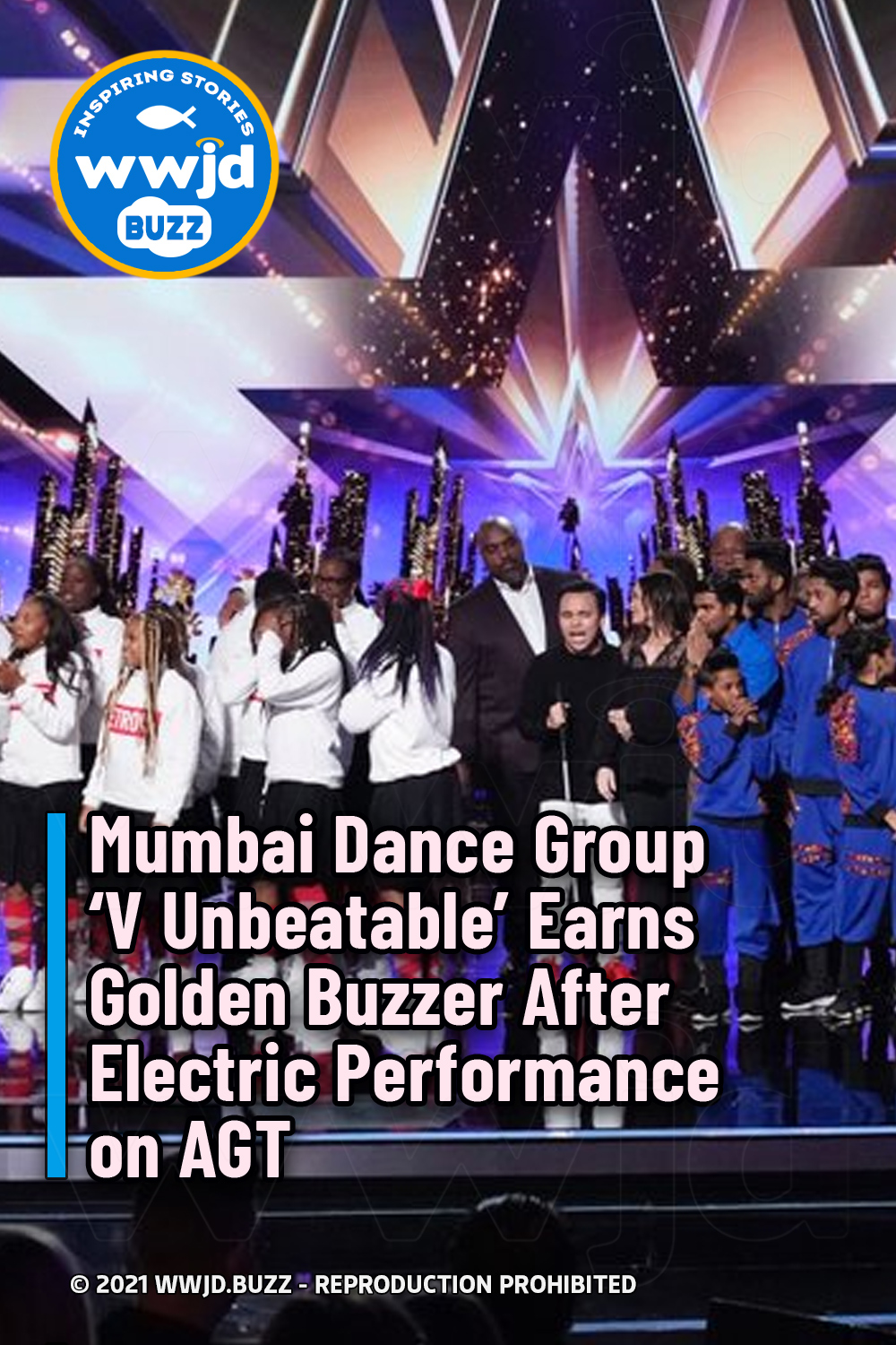 Mumbai Dance Group \'V Unbeatable\' Earns Golden Buzzer After Electric Performance on AGT