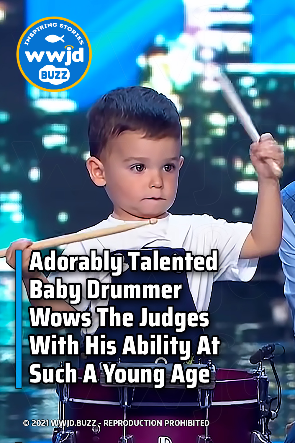 Adorably Talented Baby Drummer Wows The Judges With His Ability At Such A Young Age