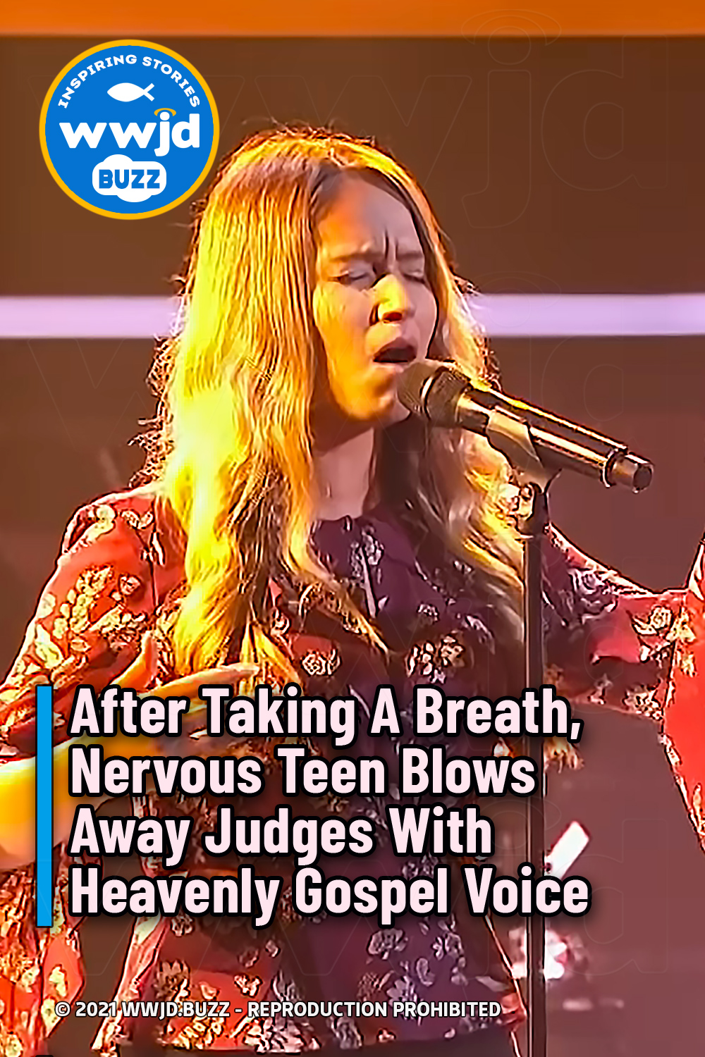 After Taking A Breath, Nervous Teen Blows Away Judges With Heavenly Gospel Voice