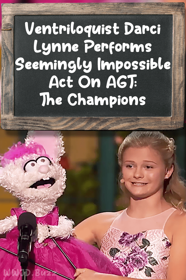 Ventriloquist Darci Lynne Performs Seemingly Impossible Act on AGT: The Champions