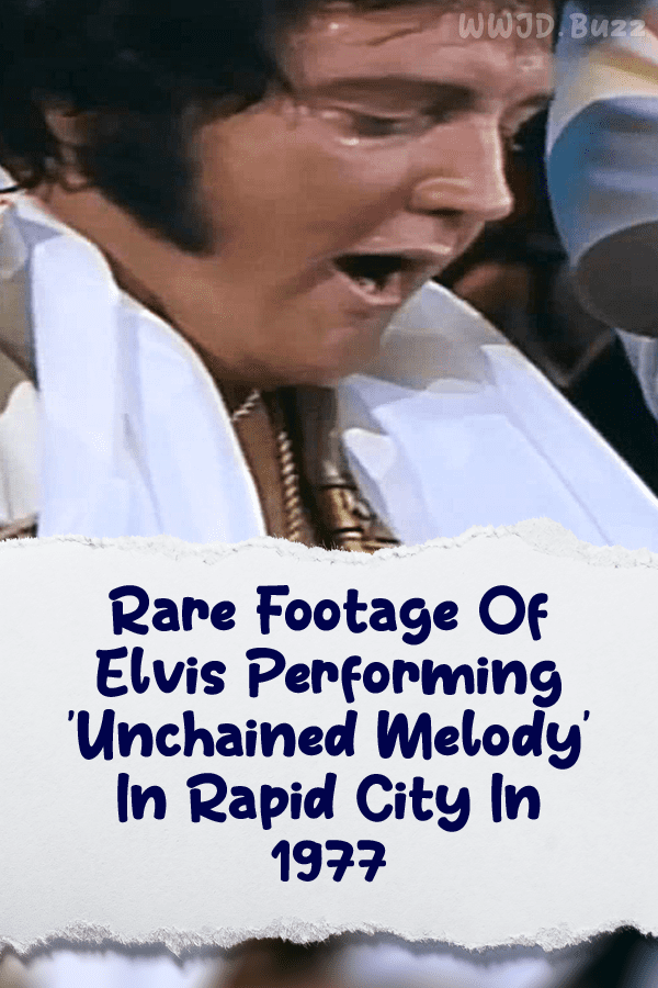 Rare Footage Of Elvis Performing \'Unchained Melody\' In Rapid City In 1977