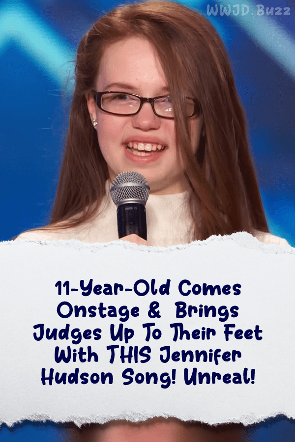 11-Year-Old Comes Onstage &  Brings Judges Up To Their Feet With THIS Jennifer Hudson Song! Unreal!