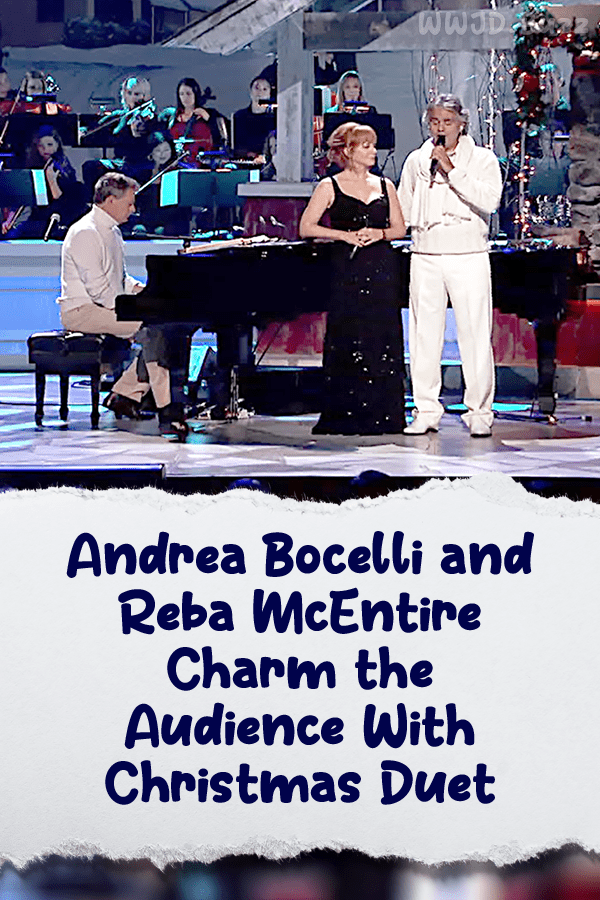 Andrea Bocelli and Reba McEntire Charm the Audience With Christmas Duet
