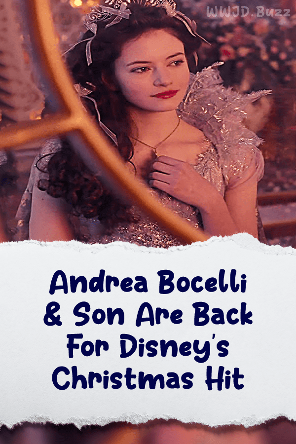 Andrea Bocelli & Son Are Back For Disney\'s Christmas Hit