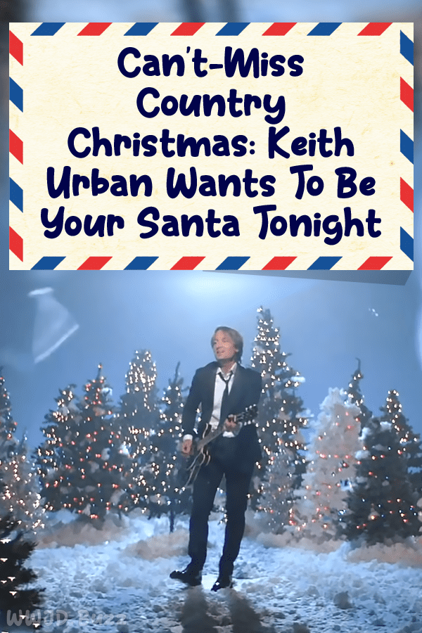 Can\'t-Miss Country Christmas: Keith Urban Wants To Be Your Santa Tonight
