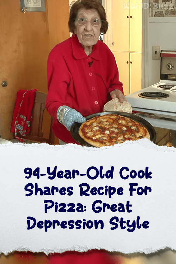 94-Year-Old Cook Shares Recipe For Pizza: Great Depression Style
