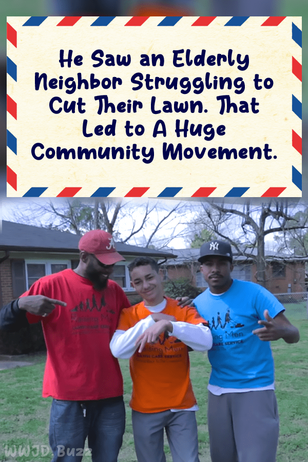 He Saw an Elderly Neighbor Struggling to Cut Their Lawn. That Led to A Huge Community Movement.