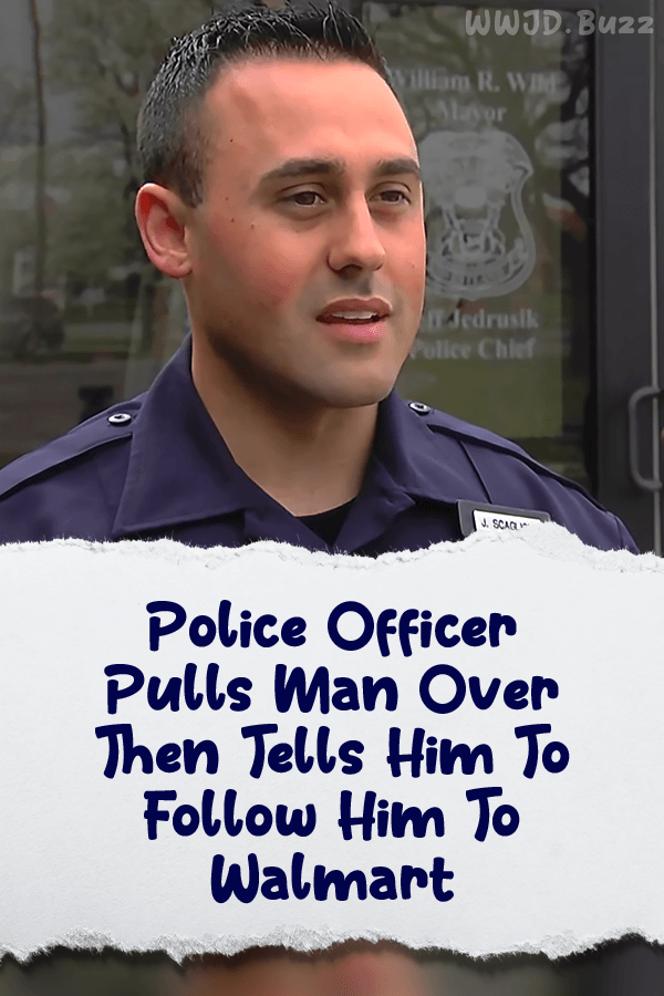 Police Officer Pulls Man Over Then Tells Him To Follow Him To Walmart