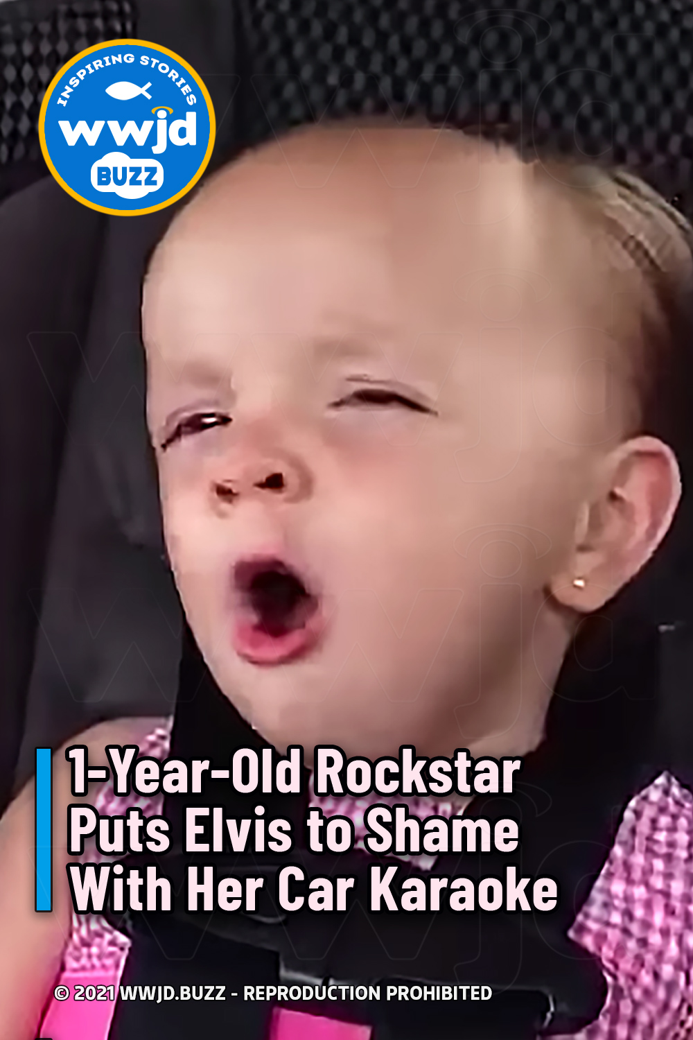 1-Year-Old Rockstar Puts Elvis to Shame With Her Car Karaoke