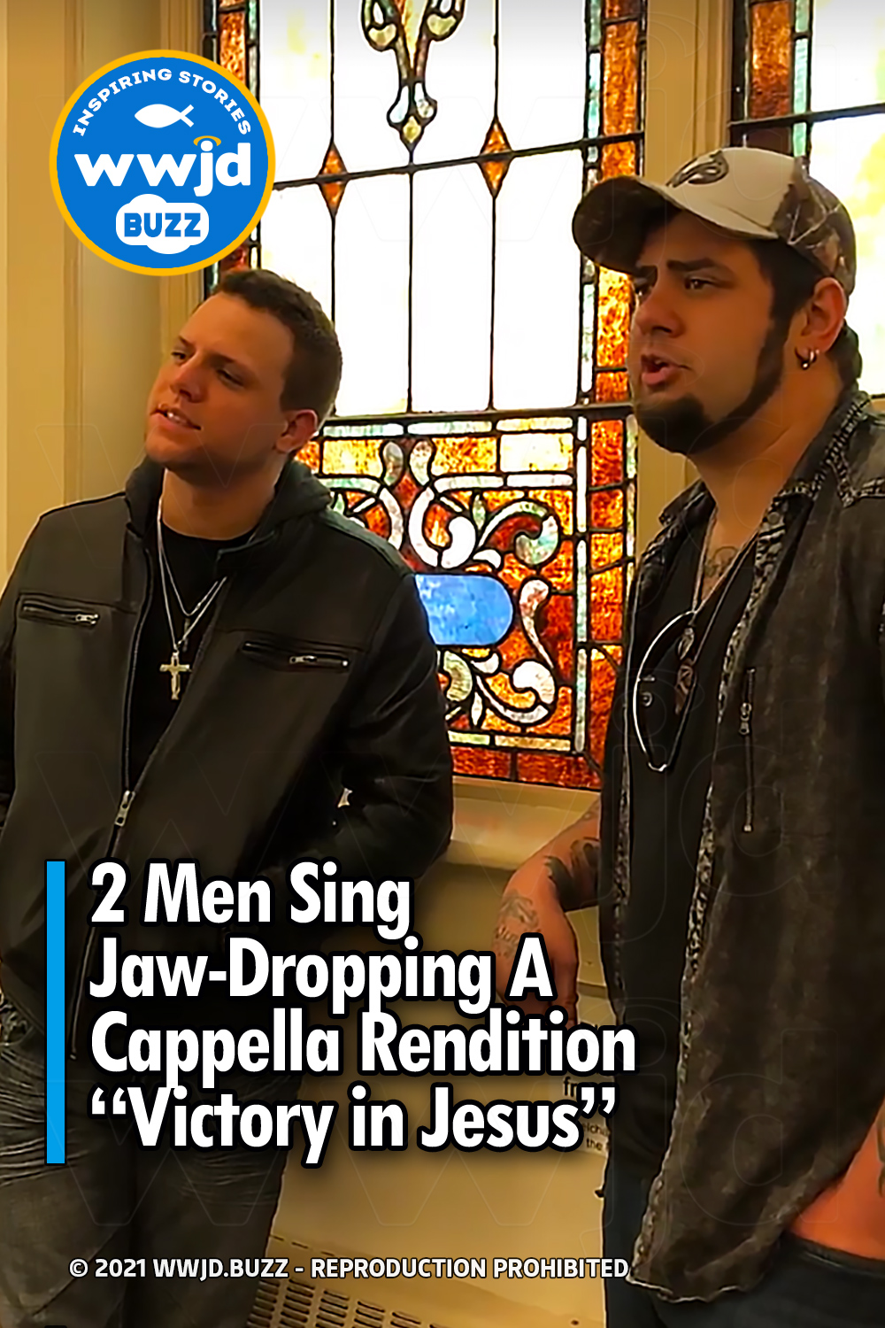 2 Men Sing Jaw-Dropping A Cappella Rendition “Victory in Jesus”