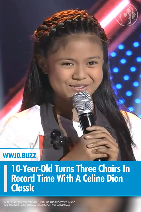 10-Year-Old Turns Three Chairs In Record Time With A Celine Dion Classic