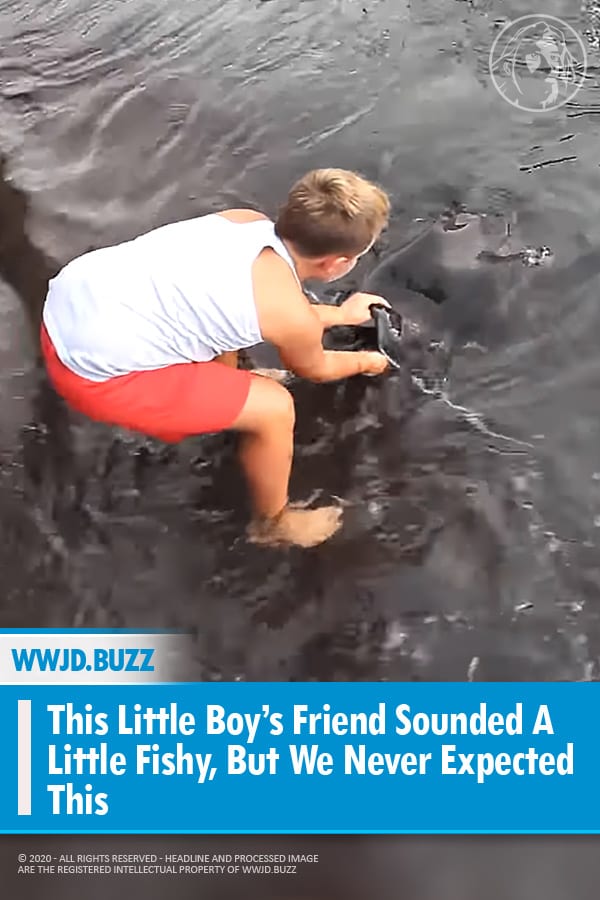 This Little Boy’s Friend Sounded A Little Fishy, But We Never Expected This