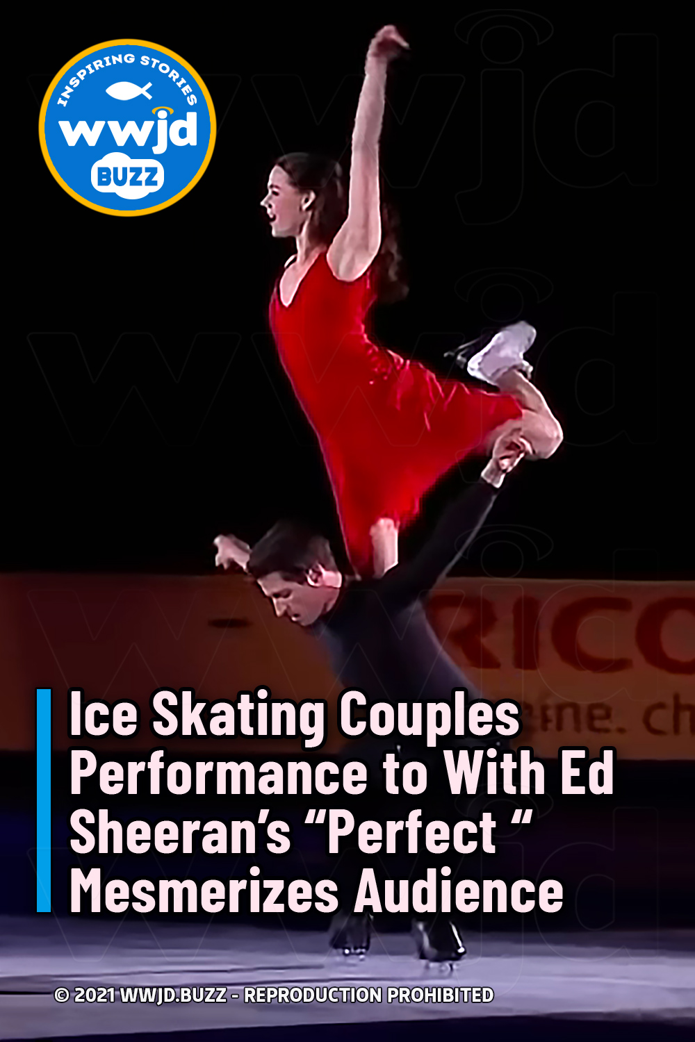 Ice Skating Couples Performance to With Ed Sheeran’s “Perfect “ Mesmerizes Audience