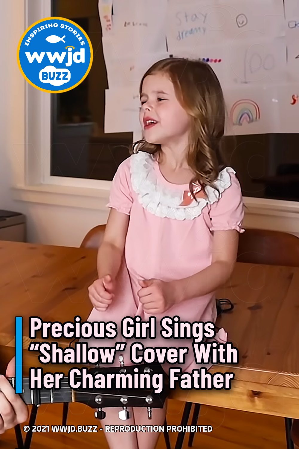 Precious Girl Sings “Shallow” Cover With Her Charming Father
