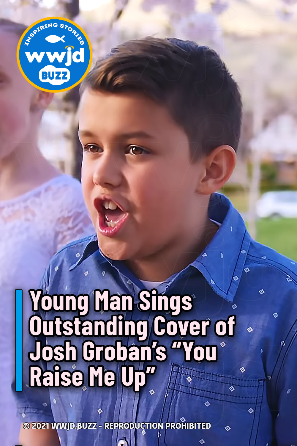 Young Man Sings Outstanding Cover of Josh Groban’s “You Raise Me Up”