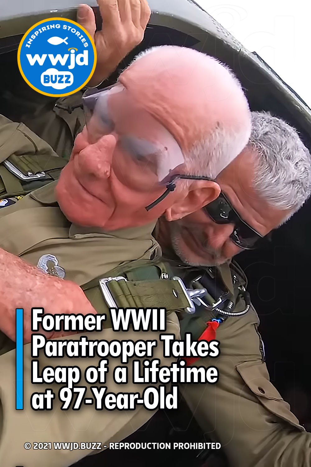 Former WWII Paratrooper Takes Leap of a Lifetime at 97-Year-Old