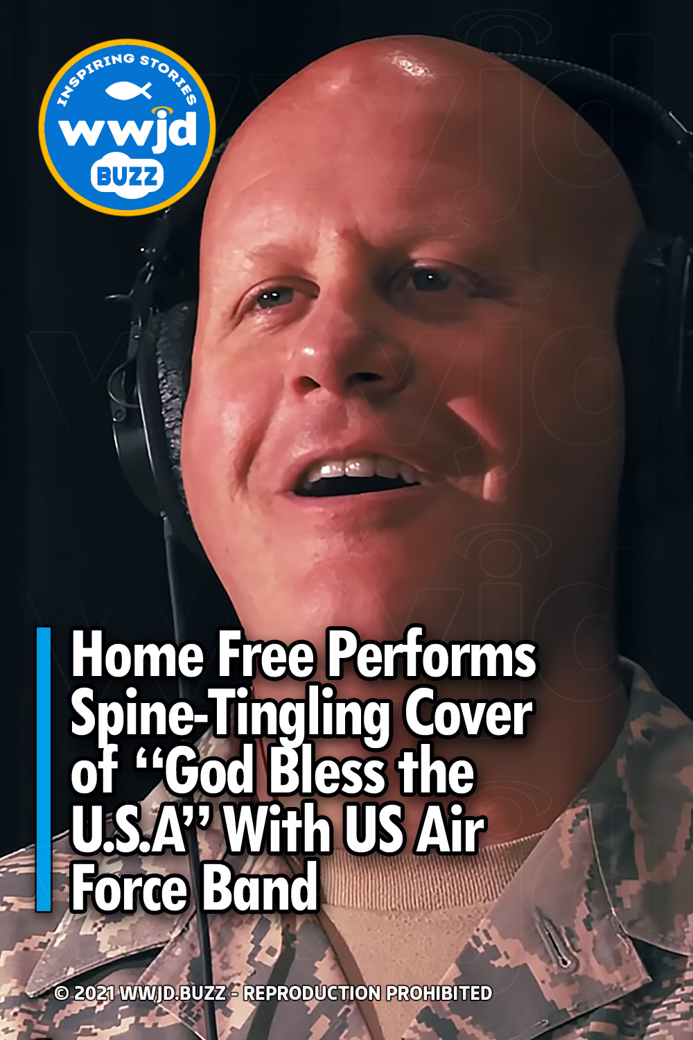 Home Free Performs Spine-Tingling Cover of “God Bless the U.S.A” With US Air Force Band