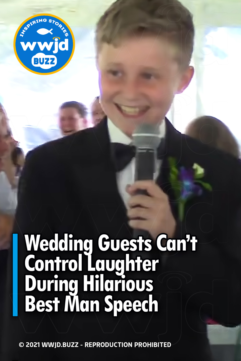 Wedding Guests Can’t Control Laughter During Hilarious Best Man Speech