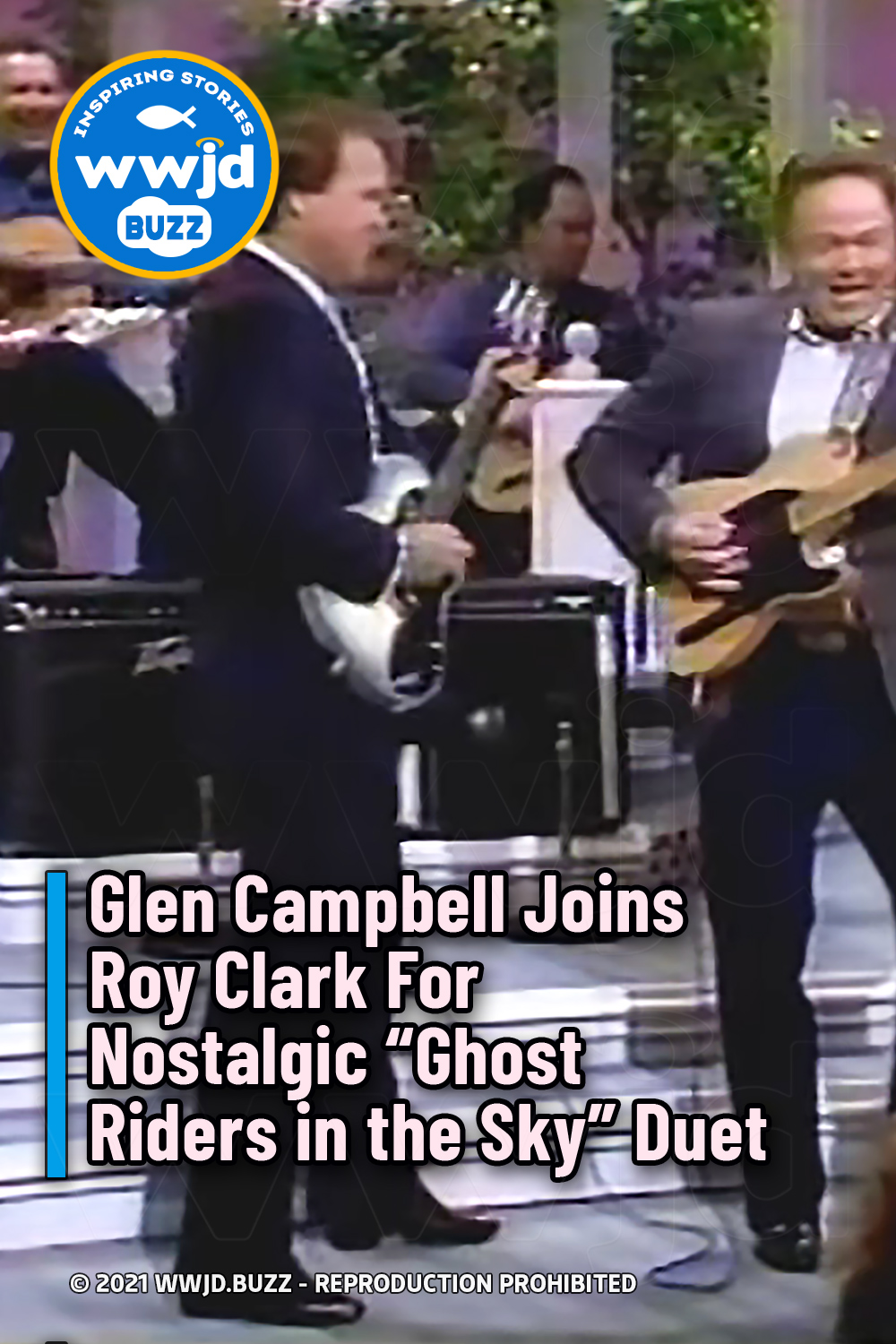 Glen Campbell Joins Roy Clark For Nostalgic “Ghost Riders in the Sky” Duet