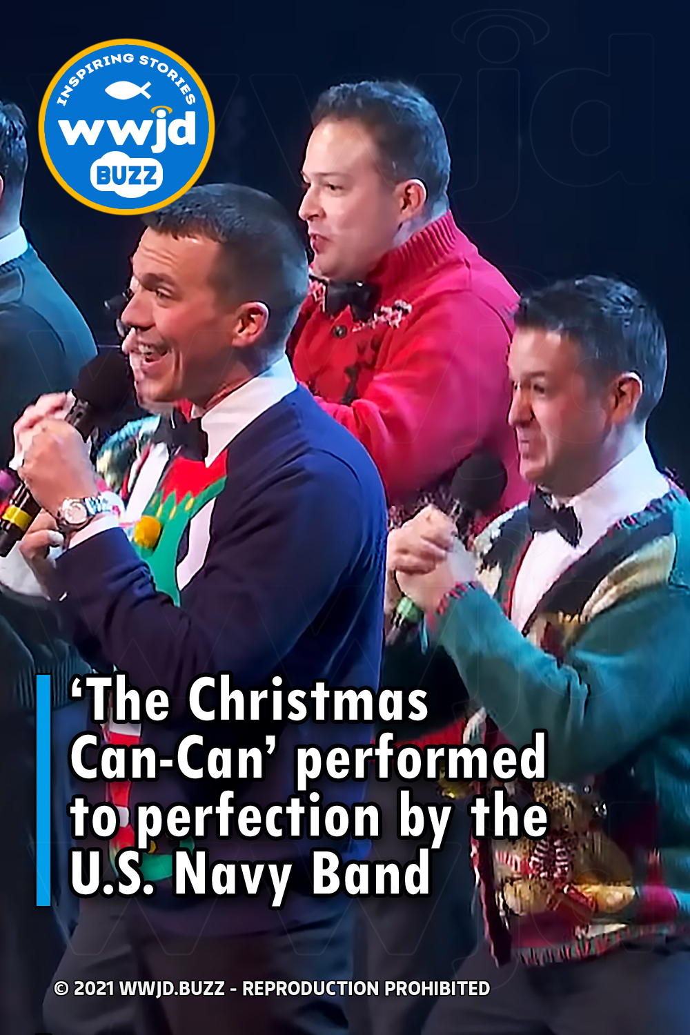 ‘The Christmas Can-Can’ performed to perfection by the U.S. Navy Band