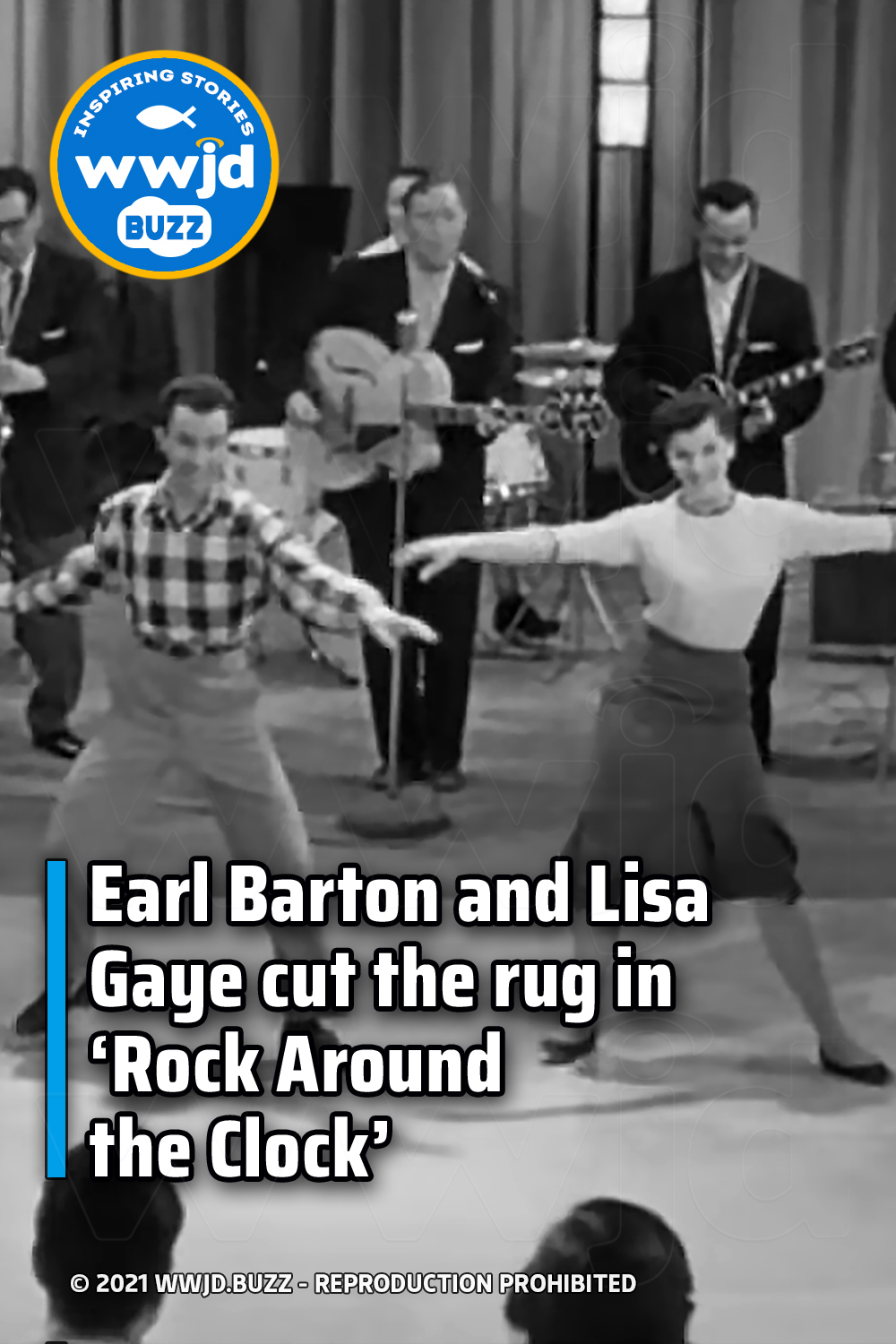 Earl Barton and Lisa Gaye cut the rug in ‘Rock Around the Clock’