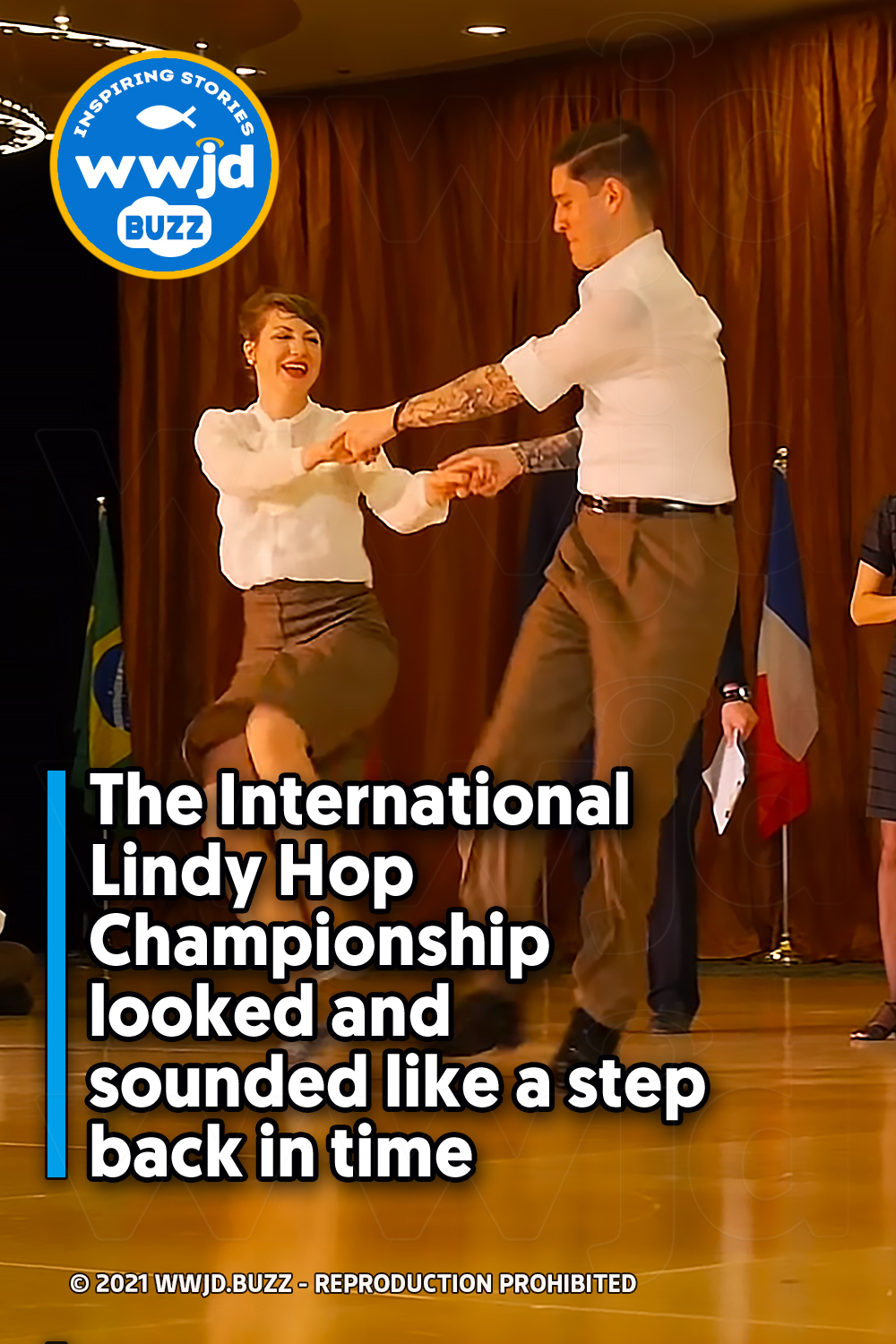 The International Lindy Hop Championship looked and sounded like a step back in time