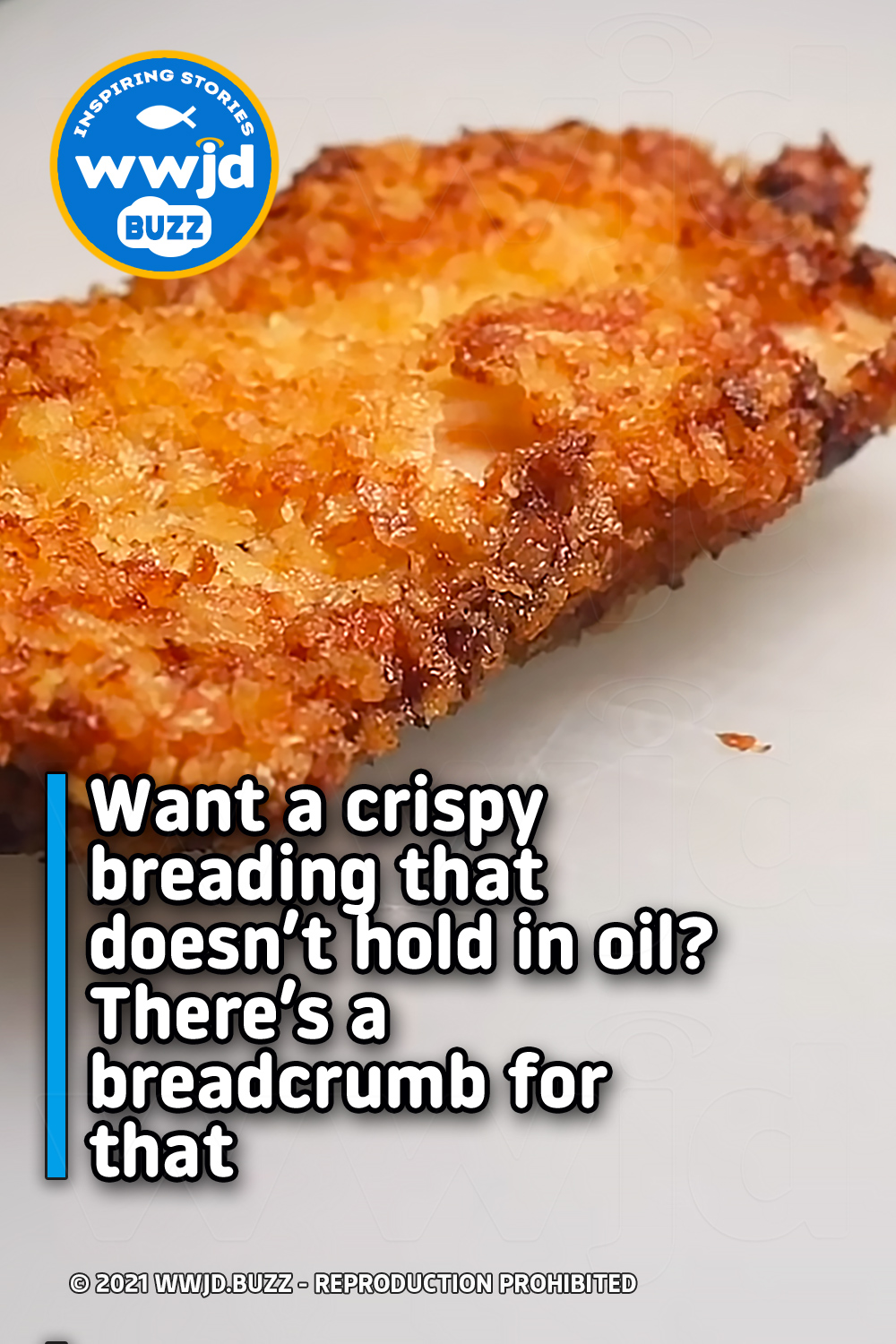 Want a crispy breading that doesn’t hold in oil? There’s a breadcrumb for that