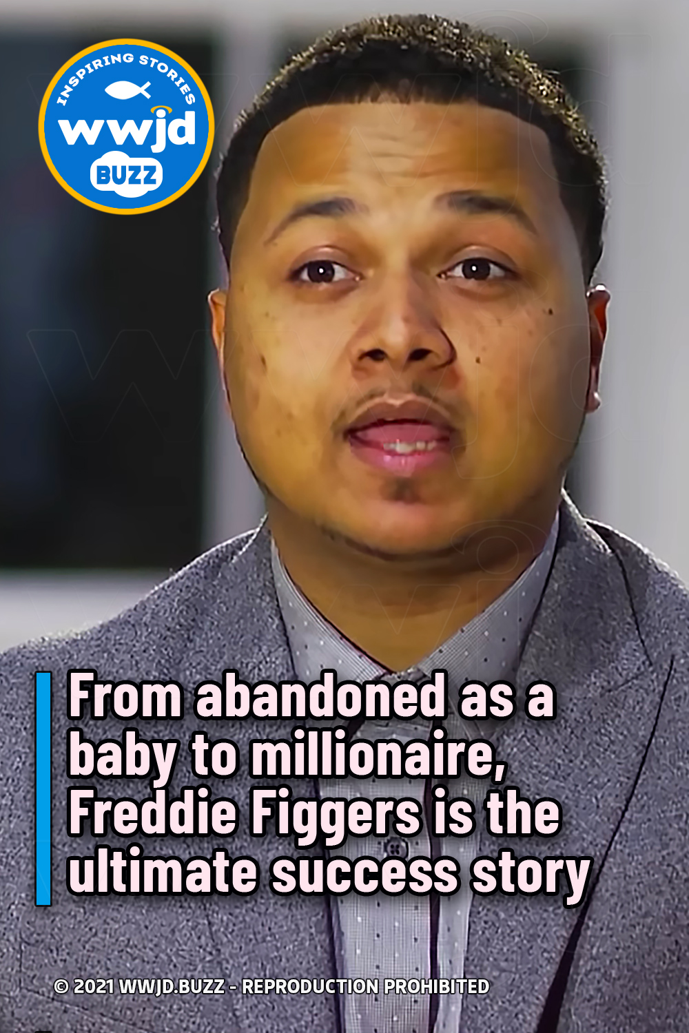 From abandoned as a baby to millionaire, Freddie Figgers is the ultimate success story