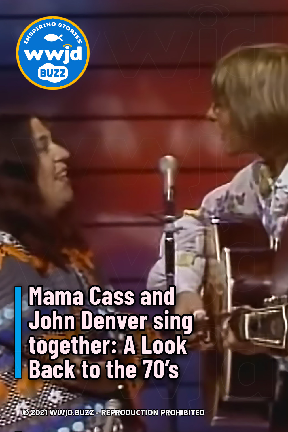 Mama Cass and John Denver sing together: A Look Back to the 70’s