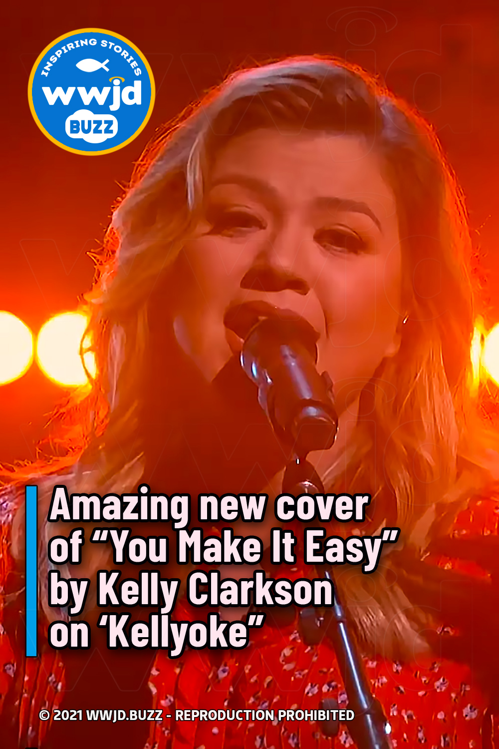 Amazing new cover of “You Make It Easy” by Kelly Clarkson on ‘Kellyoke”