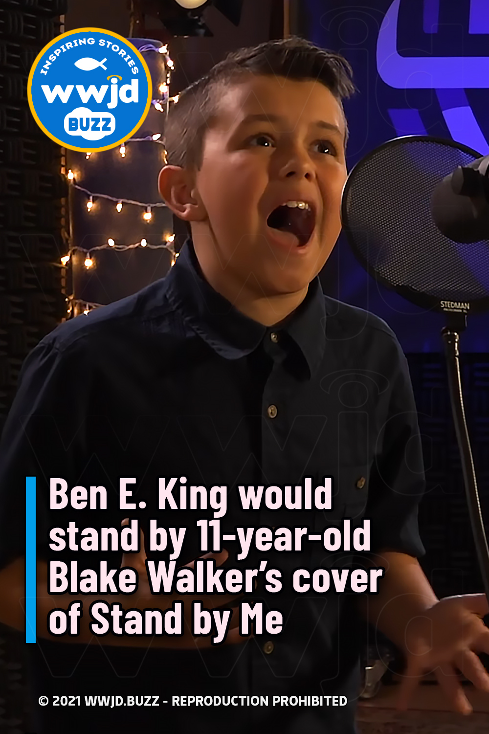 Ben E. King would stand by 11-year-old Blake Walker’s cover of Stand by Me