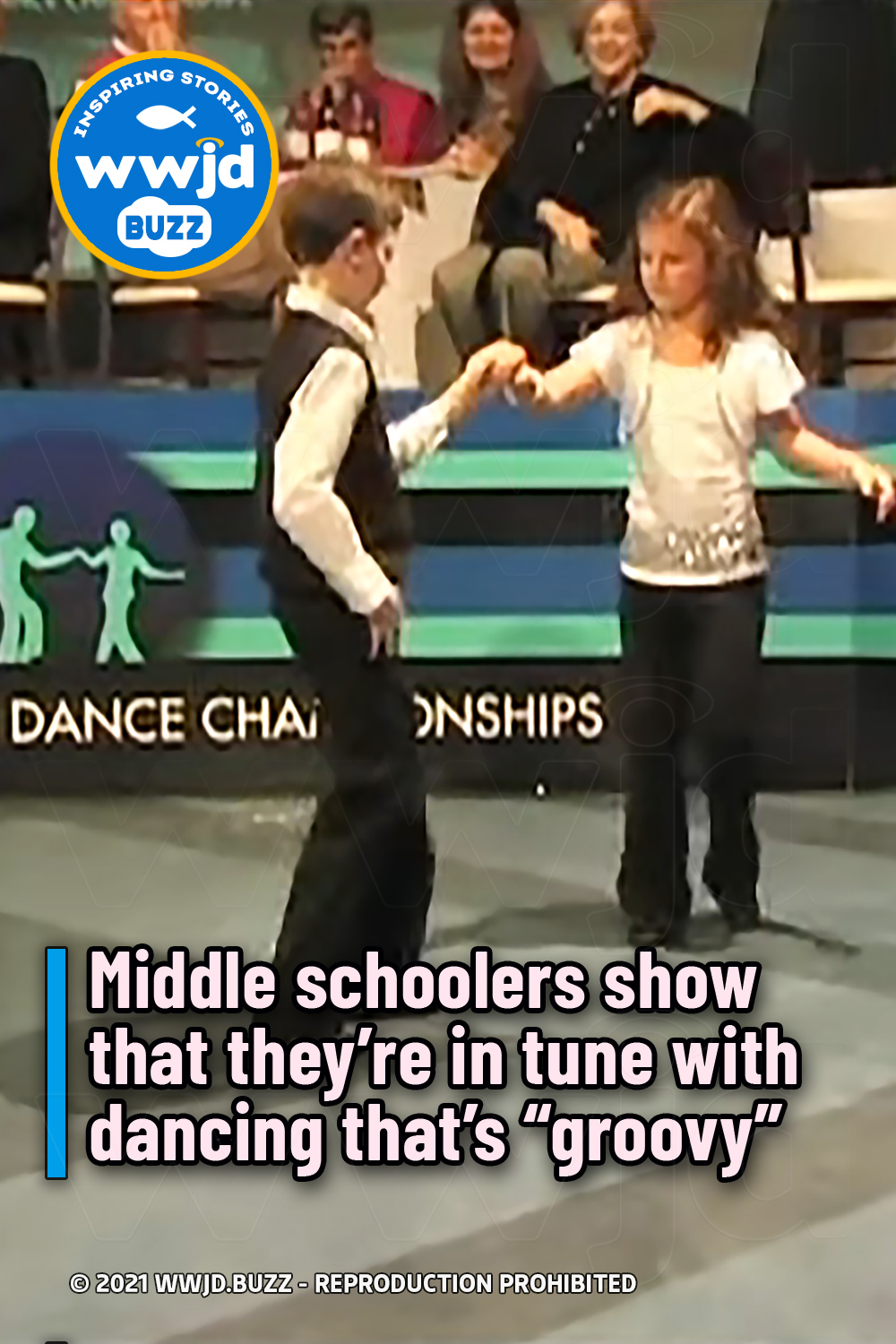 Middle schoolers show that they’re in tune with dancing that’s “groovy”