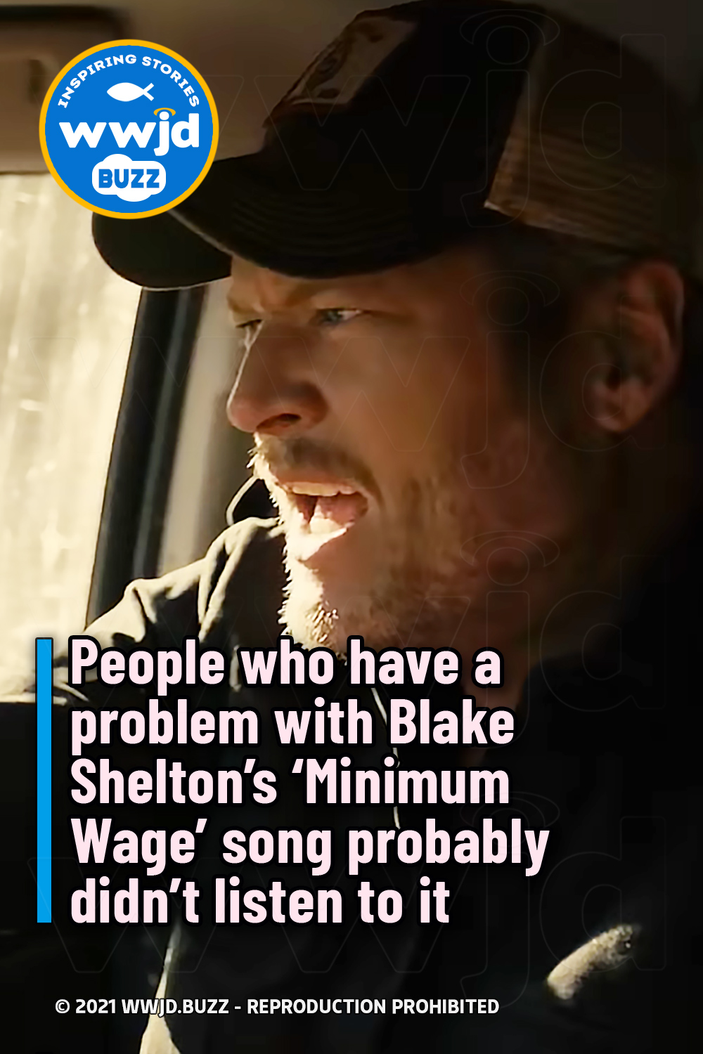 People who have a problem with Blake Shelton’s ‘Minimum Wage’ song probably didn’t listen to it