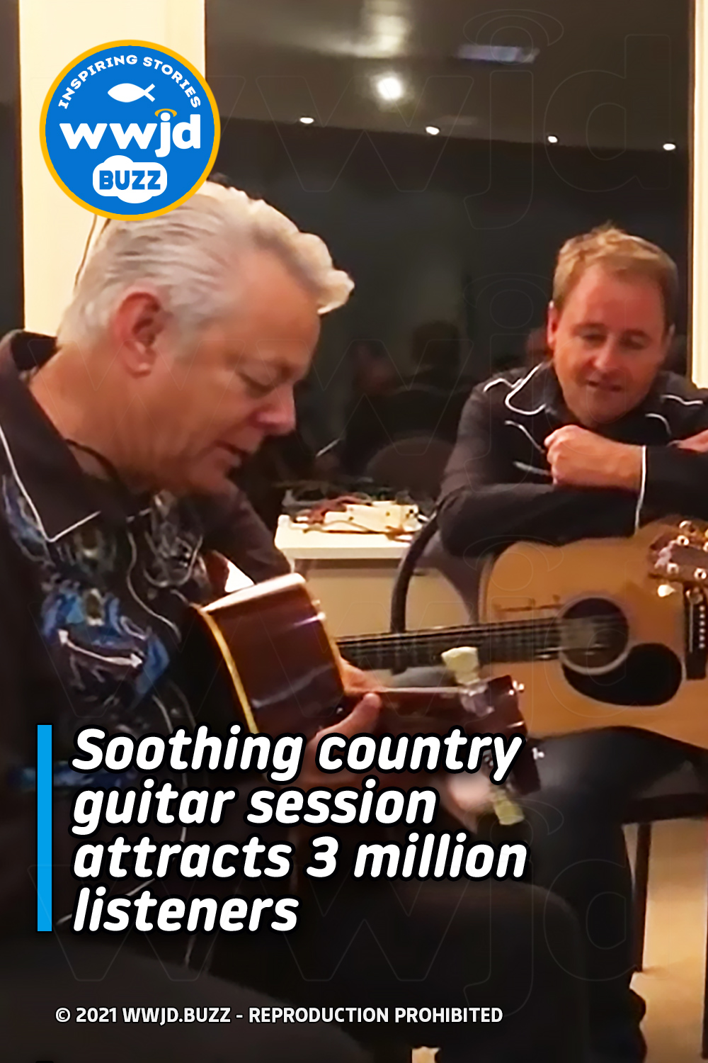 Soothing country guitar session attracts 3 million listeners