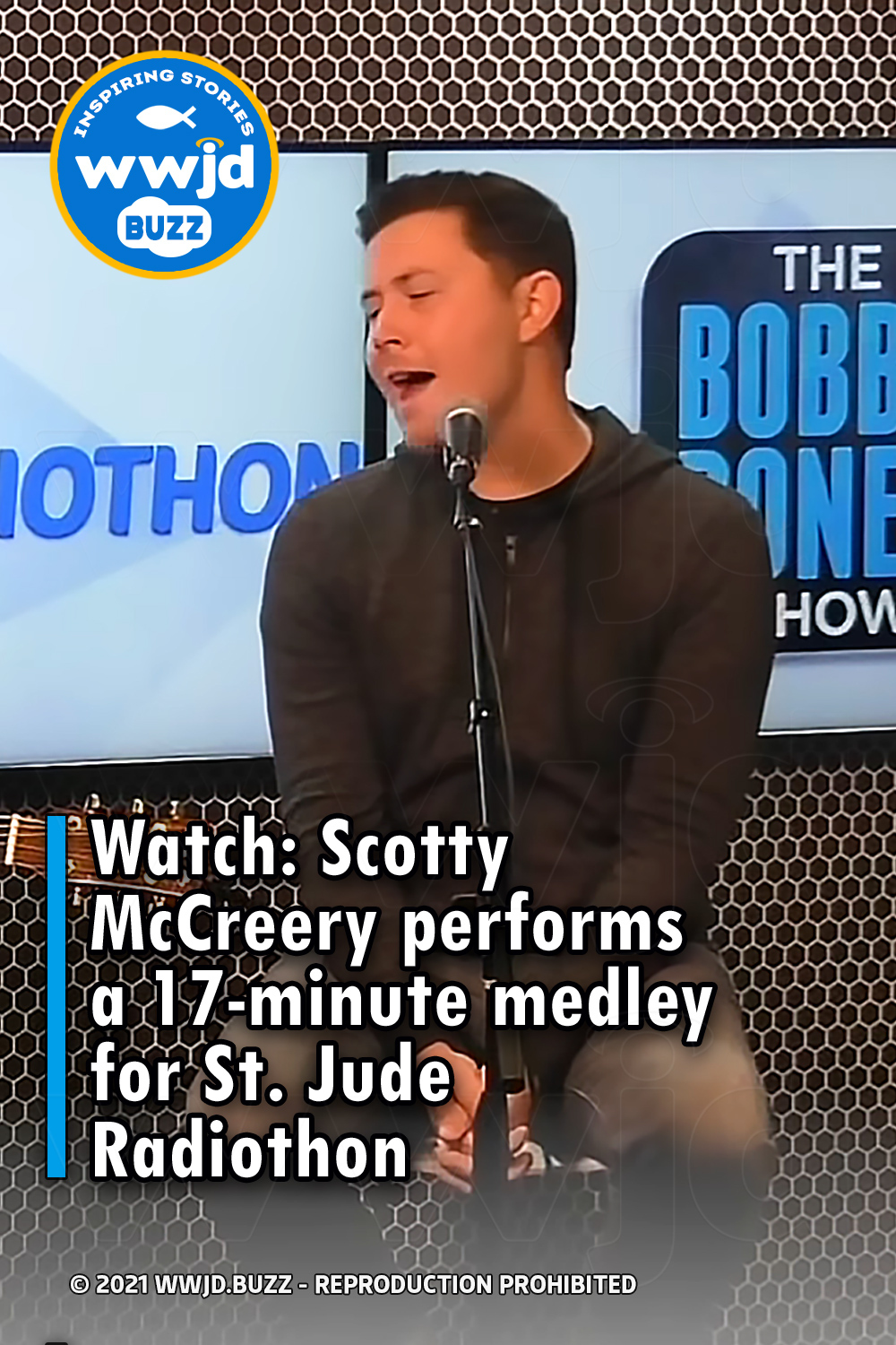 Watch: Scotty McCreery performs a 17-minute medley for St. Jude Radiothon