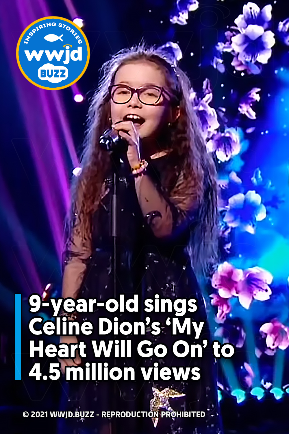 9-year-old sings Celine Dion’s ‘My Heart Will Go On’ to 4.5 million views