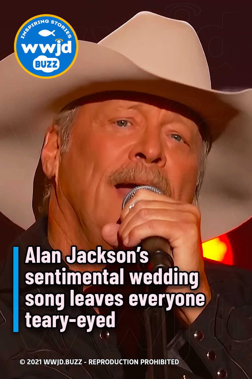 Alan Jackson’s sentimental wedding song leaves everyone teary-eyed