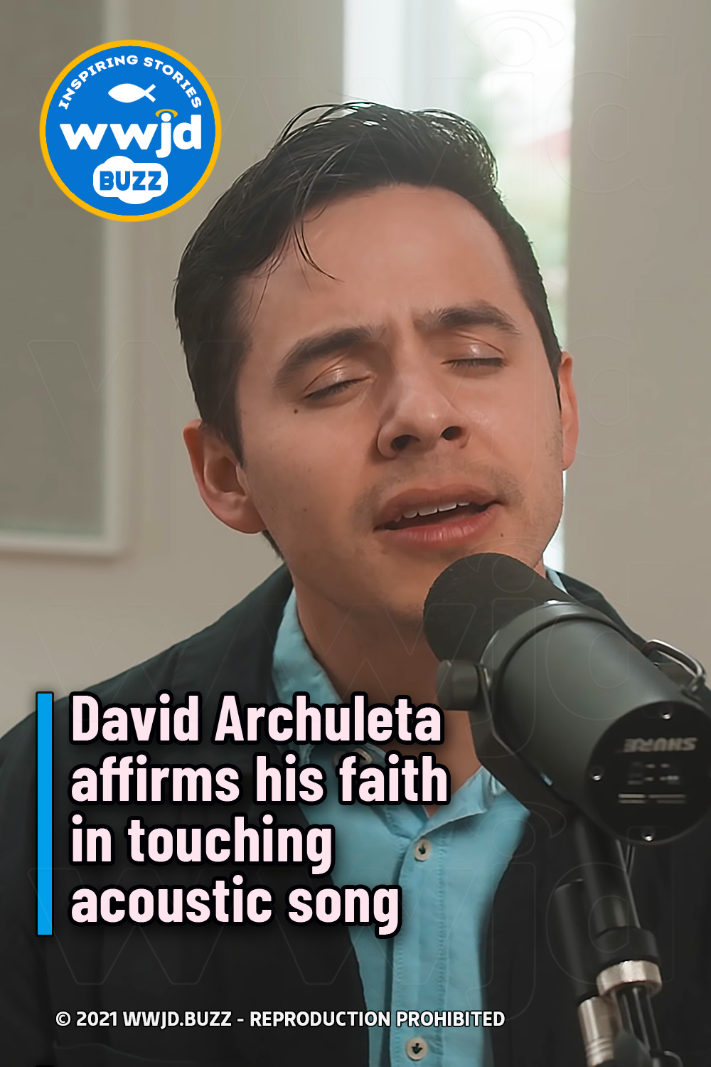 David Archuleta affirms his faith in touching acoustic song