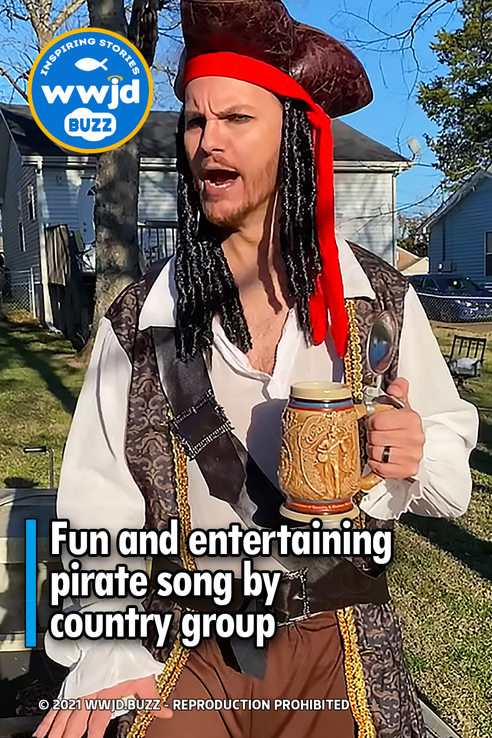 Fun and entertaining pirate song by country group